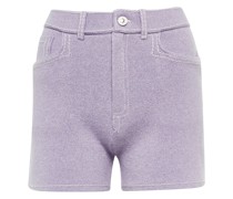Barrie Shorts aus Kaschmir und Baumwolle