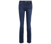 7 For All Mankind Mid-Rise Skinny Jeans Roxanne B(AIR)