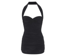 Norma Kamali Neckholder-Badeanzug Bill Mio