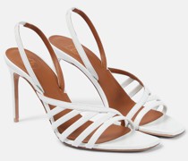 Slingback-Sandalen Ama 90 aus Leder