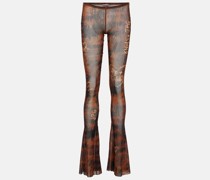 Jean Paul Gaultier X KNWLS Bedruckte Leggings aus Jersey
