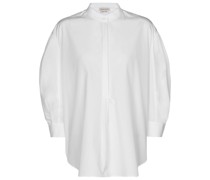 Alexander McQueen Bluse aus Baumwollpopeline