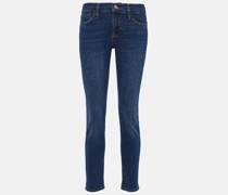 Mid-Rise Straight Jeans Le Garcon