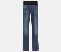 Stella McCartney High-Rise Straight Jeans