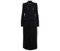 Ann Demeulemeester Mantel aus Woll-Twill
