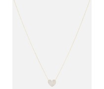 Halskette All My Heart aus 10kt Gelbgold mit Diamanten