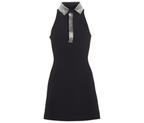 David Koma Verziertes Minikleid aus Crepe