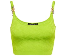 Versace Cropped-Top La Greca Medusa