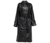Proenza Schouler White Label Mantel aus Lederimitat