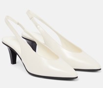 Slingback-Pumps Rebecca aus Leder