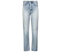 High-Rise Slim Jeans