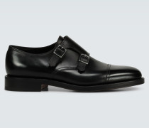Monkstrap-Schuhe William aus Leder