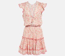 Poupette St Barth Bedrucktes Minikleid Anais