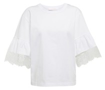 See By Chloe Besticktes T-Shirt aus Baumwolle