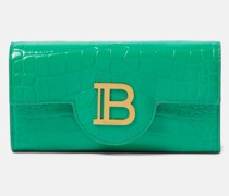 Balmain Portemonnaie mit Kettenriemen B-Buzz aus Leder