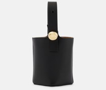 Bucket-Bag Pebble Mini aus Leder