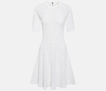 Givenchy Minikleid 4G aus Jacquard-Strick
