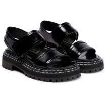 Proenza Schouler Sandalen Lug aus Leder