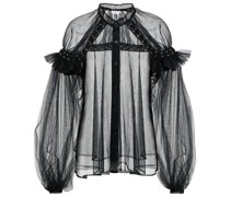 Noir Kei Ninomiya Bluse aus Tuell