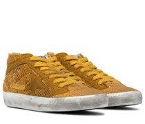 Sneakers Mid Star aus Cord