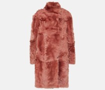 Mantel aus Shearling