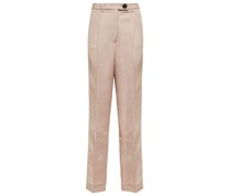 High-Rise-Hose mit geradem Bein