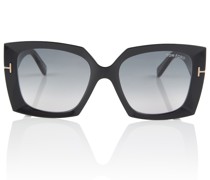 Eckige Sonnenbrille Jacquetta