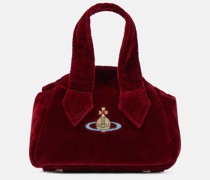 Vivienne Westwood Tote Yasmine Mini aus Samt