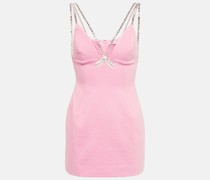 Area Verziertes Minikleid aus Jersey