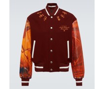 Bomberjacke 4G mit Leder