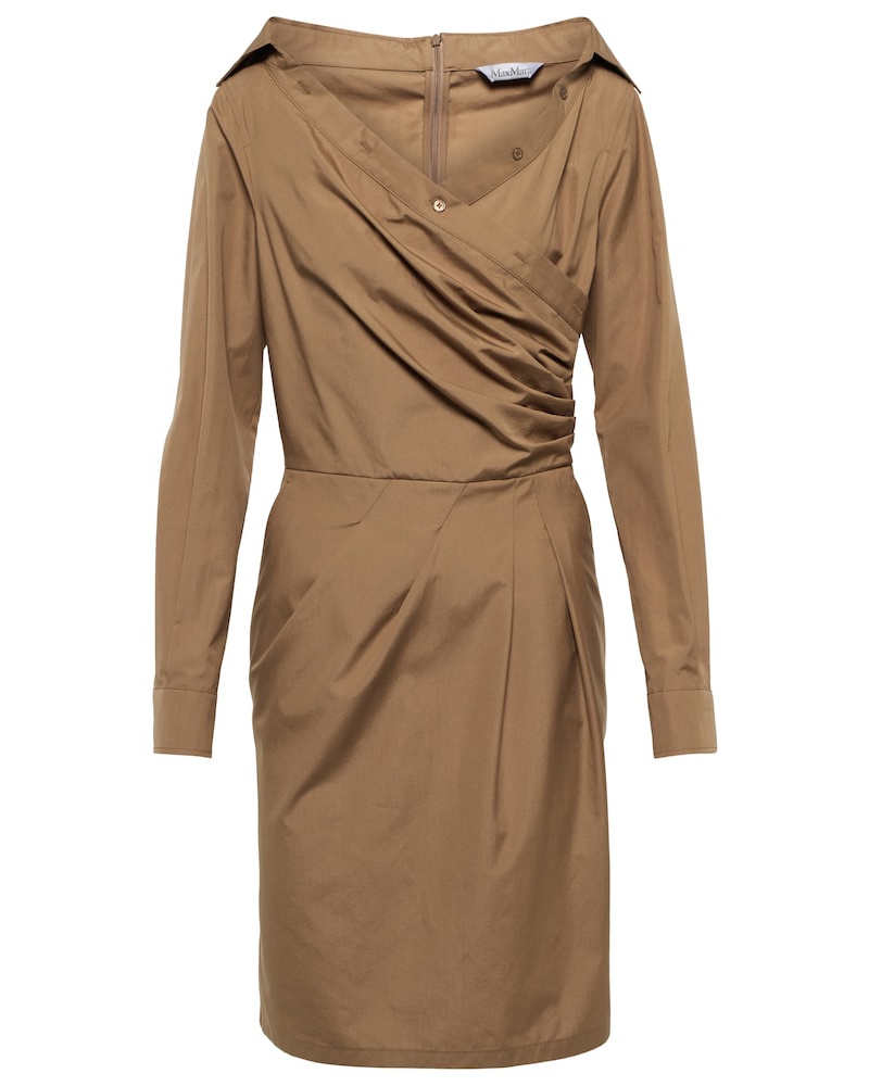 Max Mara Damen Max Mara Hemdblusenkleid Squaw aus Baumwolle