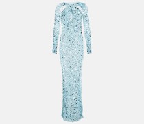 Coperni Maxikleid aus Haekelstrick