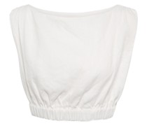 SIR Cropped-Top aus Leinen