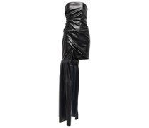 David Koma Minikleid aus Lederimitat