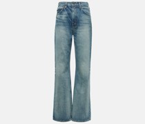 Low-Rise Wide-Leg Jeans Mitchell