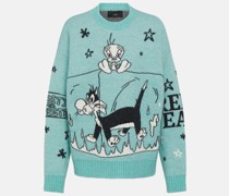 X Looney Tunes Pullover aus Wolle