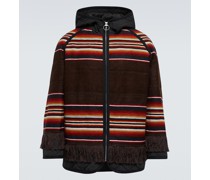 Steppjacke mit Fransen