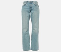 Mid-Rise Straight Jeans Easy