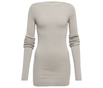 Rick Owens Wollpullover aus Rippstrick