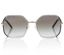 Prada Eckige Sonnenbrille