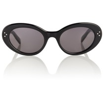 Celine Eyewear Ovale Sonnenbrille