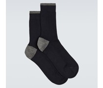 Socken aus Baumwolle