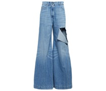 Peter Do High-Rise Wide Jeans