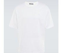 Acne Studios T-Shirt Face aus Baumwoll-Jersey