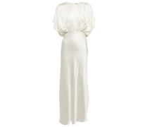 Roksanda Bridal Robe Fiona aus Seidensatin
