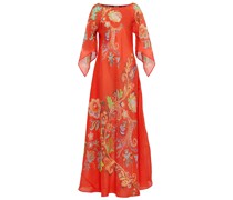Etro Bedruckte Robe aus Ramie