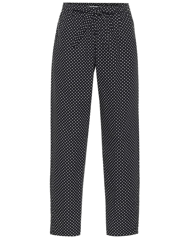 Undercover Damen Undercover Hose aus Baumwolle mit Polka-Dots