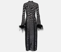 Oseree Midikleid Lumiere Plumage