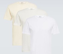Maison Margiela Set aus drei T-Shirts aus Baumwolle