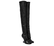 Overknee-Stiefel Cantilever aus Leder